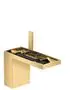 AXOR-HG-AXOR-MyEdition-Einhebel-Waschtischmischer-110-mit-Push-Open-Ablaufgarnitur-ohne-Platte-Brushed-Gold-Optic-47032250 gallery number 1